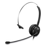 Adesso Xtream P1 USB Wired Multimedia Headset with Microphone, Monaural Over the Head, Black orginal image