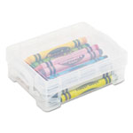 Advantus Super Stacker Crayon Box, Clear, 4 3/4 x 3 1/2 x 1 3/5 orginal image