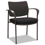 Alera IV Series Guest Chairs, 24.80'' x 22.83'' x 32.28'', Black Seat/Black Back, Black Base, 2/Carton orginal image