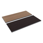 Alera Reversible Laminate Table Top, Rectangular, 59 3/8w x 23 5/8d, Espresso/Walnut orginal image