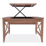 Alera Sit-to-Stand Table Desk, 47.25w x 23.63d x 29.5 to 43.75h, Modern Walnut orginal image
