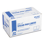 Amercare Steam Pan Liners With Twist Ties, For 1/2 Pan Sized Steam Pans, 0.02 mil, 17