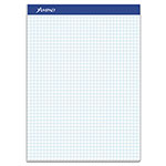 Ampad Quad Double Sheet Pad, Quadrille Rule (4 sq/in), 100 White 8.5 x 11.75 Sheets orginal image