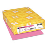 Astrobrights Color Paper, 24 lb, 8.5 x 11, Pulsar Pink, 500/Ream orginal image
