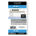 At-A-Glance 1-Page-Per-Day Planner Refills, 6.75 x 3.75, White Sheets, 12-Month (Jan to Dec): 2024 orginal image