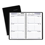 At-A-Glance DayMinder Block Format Weekly Appointment Book, 8.5 x 5.5, Black Cover, 12-Month (Jan to Dec): 2024 orginal image