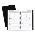 At-A-Glance DayMinder Block Format Weekly Appointment Book, Tabbed Telephone/Add Section, 8.5 x 5.5, Black, 12-Month (Jan to Dec): 2024 orginal image