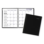 At-A-Glance DayMinder Hard-Cover Monthly Planner with Memo Section, 8.5 x 7, Black Cover, 12-Month (Jan to Dec): 2024 orginal image