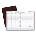 At-A-Glance DayMinder Weekly Appointment Book, Vertical-Column Format, 11 x 8, Burgundy Cover, 12-Month (Jan to Dec): 2024 orginal image
