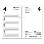 At-A-Glance Desk Calendar Recycled Refill, 3.5 x 6, White Sheets, 12-Month (Jan to Dec): 2024 orginal image