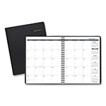 At-A-Glance Monthly Planner, 8.75 x 7, Black Cover, 12-Month (Jan to Dec): 2024 orginal image