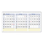 At-A-Glance QuickNotes Three-Month Wall Calendar in Horizontal Format, 24 x 12, White Sheets, 15-Month (Dec to Feb): 2022 to 2024 orginal image