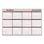 At-A-Glance Vertical/Horizontal Erasable Quarterly/Monthly Wall Planner, 24 x 36, White/Black/Red Sheets, 12-Month (Jan to Dec): 2023 orginal image