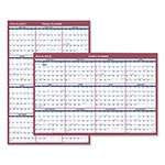 At-A-Glance Vertical/Horizontal Wall Calendar, 24 x 36, White/Blue/Red Sheets, 12-Month (Jan to Dec): 2024 orginal image