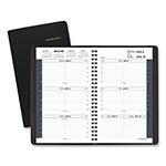 At-A-Glance Weekly Block Format Appointment Book Ruled for Hourly Appointments, 8 x 5, Black Cover, 12-Month (Jan to Dec): 2024 orginal image