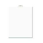 Avery Avery-Style Preprinted Legal Bottom Tab Dividers, Exhibit W, Letter, 25/Pack orginal image