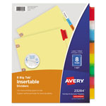 Avery Insertable Big Tab Dividers, 8-Tab, Letter orginal image