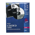 Avery Laser CD Labels, Matte White, 40/Pack orginal image