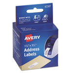 Avery Multipurpose Thermal Labels, 1.13 x 3.5, White, 130/Roll, 2 Rolls/Pack orginal image