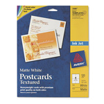 Avery Personal Creations™ Ink Jet Textured Heavyweight Postcards, 4 1/4