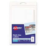 Avery Removable Multi-Use Labels, Handwrite Only, 0.63 x 0.88, White, 30/Sheet, 35 Sheets/Pack orginal image