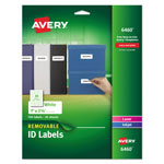 Avery Removable Multi-Use Labels, Inkjet/Laser Printers, 1 x 2.63, White, 30/Sheet, 25 Sheets/Pack orginal image