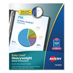 Avery Top-Load Poly Sheet Protectors, Heavy, Letter, Diamond Clear, 200/Box orginal image