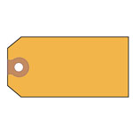Avery Unstrung Shipping Tags, Paper, 4 3/4 x 2 3/8, Yellow, 1,000/Box orginal image