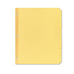 Avery Write & Erase Plain-Tab Paper Dividers, 8-Tab, Letter, Buff, 24 Sets orginal image