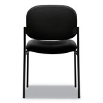 Basyx by Hon VL606 Stacking Guest Chair without Arms, Black Seat/Black Back, Black Base orginal image