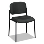 Basyx by Hon VL606 Stacking Guest Chair without Arms, Charcoal Seat/Charcoal Back, Black Base orginal image