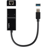 Belkin Gigabit Ethernet Card - USB - 1 Port(s) - 1 x Network (RJ-45) - Twisted Pair - 10/100/1000Base-T orginal image