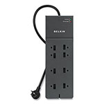 Belkin Home/Office Surge Protector, 8 Outlets, 8 ft Cord, 2500 Joules, Black orginal image