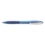 Bic Atlantis Retractable Ballpoint Pen, Medium 1mm, Blue Ink/Barrel, Dozen orginal image