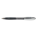 Bic Atlantis Retractable Ballpoint Pen, Medium 1mm, Black Ink/Barrel, Dozen orginal image