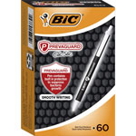 Bic Pen, Retractable, Antimicrobial, Medium, 60/BX, Black orginal image