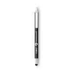 Bic PrevaGuard Ballpoint/Stylus Pen, Retractable, Medium 1 mm, Black Ink/Black Barrel, Dozen orginal image