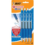 Bic PrevaGuard Gel-ocity Gel Pen - 0.7 mm Pen Point Size - Blue Gel-based Ink - 4 / Pack orginal image