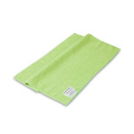 Boardwalk Microfiber Cleaning Cloths, 16 x 16, Green, 24/Pack orginal image
