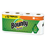 Bounty Kitchen Roll Paper Towels, 2-Ply, White, 10.5 x 11, 87 Sheets/Roll, 4 Triple Rolls/Pack, 6 Packs/Carton orginal image