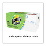 Bounty Quilted Napkins, Prints/White Assorted, 200 Per Pack orginal image