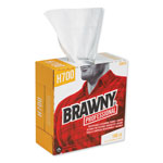 Brawny Professional® Medium Weight HEF Shop Towels, 9 1/8 x 16 1/2, 100/Box, 5 Boxes/Carton orginal image