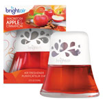 Bright Air Scented Oil Air Freshener, Macintosh Apple and Cinnamon, Red, 2.5 oz orginal image