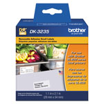 Brother Die-Cut Removable Paper Labels, 1.1