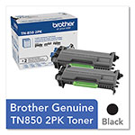 Brother TN8502PK High-Yield Toner, 8,000 Page-Yield, Black, 2/Pack orginal image
