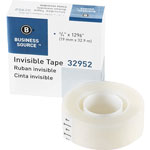 Business Source Invisible Tape Refill Roll, 1