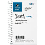Business Source Wirebond Memo Books, 3