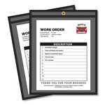C-Line Shop Ticket Holders, Stitched, One Side Clear, 50 Sheets, 8 1/2 x 11, 25/Box orginal image