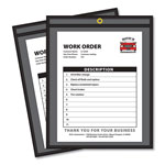 C-Line Shop Ticket Holders, Stitched, One Side Clear, 75 Sheets, 9 x 12, 25/Box orginal image