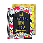 Carson Dellosa Teacher Planner, Weekly/Monthly, Two-Page Spread (Seven Classes), 11 x 8.5, Multicolor Cover, 2022-2023 orginal image